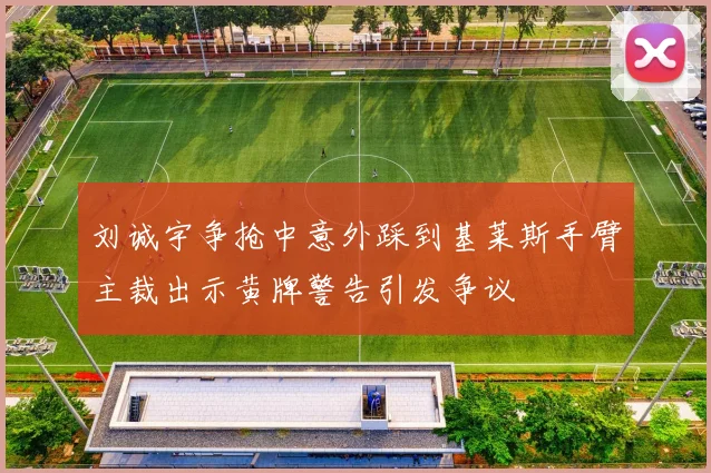 刘诚宇争抢中意外踩到基莱斯手臂主裁出示黄牌警告引发争议