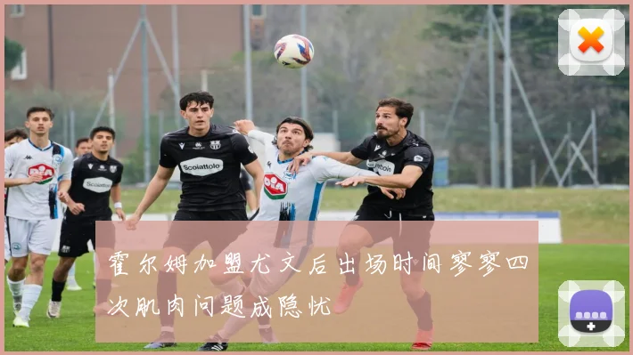 霍尔姆加盟尤文后出场时间寥寥四次肌肉问题成隐忧
